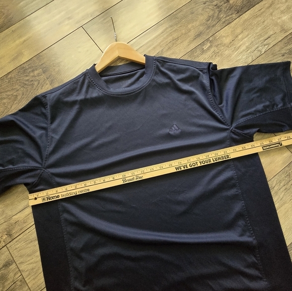 Adidas Mens Blue T-Shirt - Picture 4 of 9